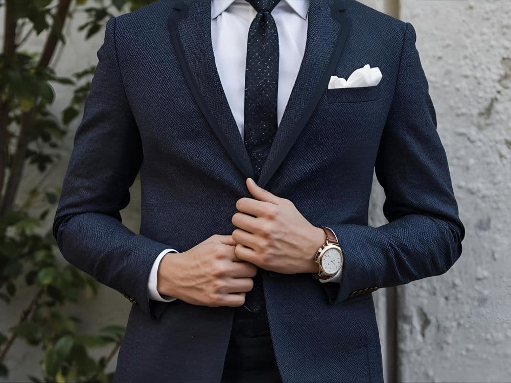 スーツの男性